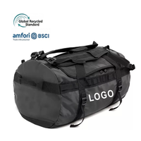Grand Sac de Voyage PVC Bâche Étanche, Sac à Dos de Sport Extérieur Imperméable pour Randonnée et Gym, Sac de Sport Personnalisable avec Logo