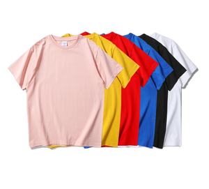 Xp-<span class=keywords><strong>promo</strong></span> Kaos Oblong 240 GSM 16S uniseks, t-shirt katun murni leher bulat berat berat badan untuk pria dan wanita - Product Image 1