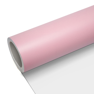 Long Warranty Flat Sakura <b>Pink</b> PET Skin Feel Car <b>Wrap</b> Vinyl Waterproof UV Resistant Full Car - Product Image 2