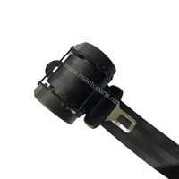 Ceinture de sécurité noire rétractable Durable de haute qualité 3 points ceintures de sécurité pour Audi Toyota Bus camion avion