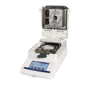 Analyseur d'humidité à écran tactile haute précision avec garantie d'un an, capacité d'échantillon de 1g à 110g - Product Image 1