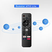 Télécommande vocale Remoter ATV3 Lite BT pour Q3 MAX TV Stick Q5 PLUS Q10 Smart TV Box Lemon TV Mini L1 L2 Android TV Box
