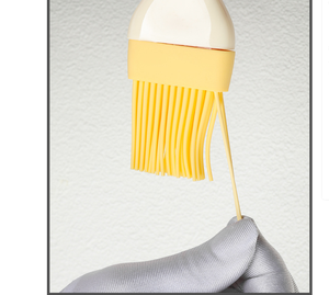 Pinceau de cuisine en silicone de qualité alimentaire, résistant à la chaleur et non toxique, pour badigeonner, pâtisserie, barbecue et crème, pour une utilisation alimentaire sûre - Product Image 5