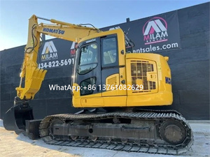 Excavatrice sur chenilles Komatsu d'occasion PC138US LC-10 de 14,8 tonnes, d'origine japonaise, à vendre - Product Image 3