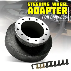 Adaptador de Volante de Carreras, Kit de Montaje Compatible con BMW E36 para Personal Abarth Indy Raid Italvolanti, etc. - Product Image 1
