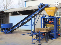 Machine automatique de fabrication de blocs creux en ciment XIANGLONG 4-26 avec moteur hydraulique et moteur 380V