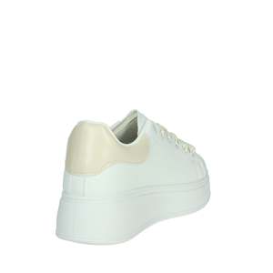 Zapatillas Deportivas para Mujer Laura Biagiotti, Color Blanco Beige, Plataforma Gruesa - Product Image 3