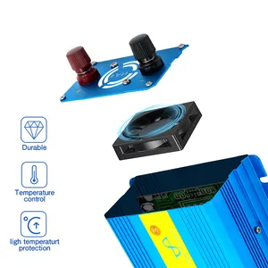 Onduleur de voiture à onde sinusoïdale Pure <span class=keywords><strong>1000W</strong></span>, <span class=keywords><strong>convertisseur</strong></span> de signal électrique de <span class=keywords><strong>camping</strong></span>, double sortie USB, 12V/24V DC à AC 220V/230V, 2kva - Product Image 1