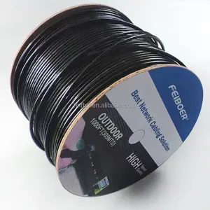 Cat7 ethernet Cable 1000mhz 22AWG 23AWG SFTP cat 7 CAT6A shielded outdoor 100M 500M network sftp cable lszh lan cat7 cable