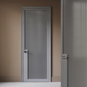 Prix bon marché Usine Vente en gros Porte populaire Chambre à coucher Porte intérieure en bois pour maisons Portes intérieures en bois - Product Image 1