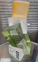 Support de présentation de trophée en acrylique personnalisé, écologique, pour plaque de récompense créative et colorée, gravé au laser pour cérémonie événementielle