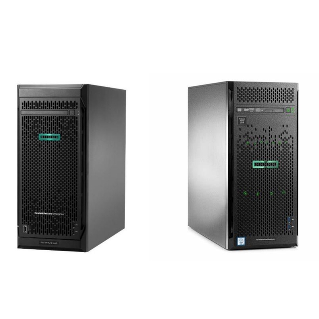 HPE ProLiant ML110 Gen10 Intel Xeon Single Processor 4.5U Tower Server in Stock for Office ERP Financial Mainframe