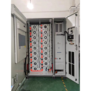 Batterie de stockage d'énergie solaire 100KWh Système PV Connexion marche/arrêt au réseau Conteneur Lifepo4 refroidi par air pour usage industriel et commercial - Product Image 6