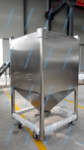 Mezclador Volumétrico de Elevación Automática de Doble Eje de Acero Inoxidable HZD de Alta Calidad, 500L, Mezclador de Tolva con Elevación Automática - Product Image 5