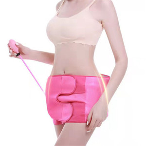 Cinturón de Corrección Pélvica Rojo Rosa, Levantador de Cadera con Presión de Aire, Instrumento de Rehabilitación Postparto, Operación Manual - Product Image 1
