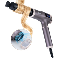 Secador de Pelo Iónico Ligero de 379 g para Salón, Motor sin Escobillas de >110 000 RPM, Bajo Nivel de Ruido, Silencioso, Profesional, 2300 W