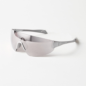 Imanba Oversized Wrap Sports Sun Glasses Fashion One Piece Futuristic Custom Logo <b>Rimless</b> UV400 Lenses Women Men 2025 - Product Image 2