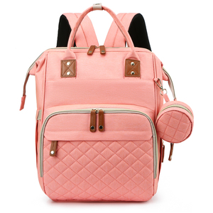 Mochila de Maternidade Personalizada à Venda por Atacado, Grande Capacidade, Impermeável, com Trocador e Carregador USB - Product Image 4