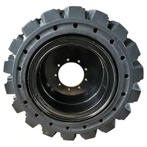 الجني Z45-25 ازدهار رفع الصلبة المطاط الإطارات 33X12-20 استبدال الأصلي 315/50D20 بو رغوة شغل عجلة ل تلسكوبي AWP