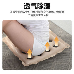 Cojín inflable plegable para silla de ruedas, cojín inflable tejido para prevenir y cuidar a usuarios de sillas de ruedas con úlceras por presión. - Product Image 2
