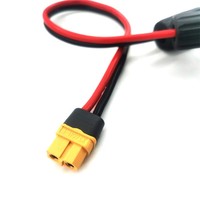 12AWG 4mm² PVC XLPE Isoliertes Solar-Verbindungskabel Stecker/Buchse Einzelkopf für Mobile Energiespeicher-Außenstationen