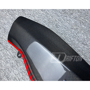 DRIFTON Para Ferrari 488 GTB Spider Caja de Aire del Motor de Fibra de Carbono Seca con Acabado Brillante/Mate de Tejido 3K/6K/12K - Product Image 4
