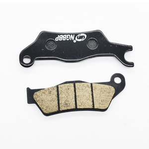 Nouvelles plaquettes de frein arrière sans amiante ZBY Z-843, jeu gauche pour moto tout-terrain 260cc/300cc avec garantie de 2500 km FA715 - Product Image 4