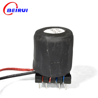 Transformateur d'impulsions toroïdal BEIRUI T25-15-13 à noyau de ferrite pour montage sur circuit imprimé, transformateur de commande pour circuits de commande IGBT MOSFET