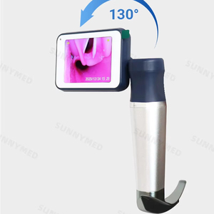 Video laringoskop dengan pisau yang dapat digunakan kembali atau sekali pakai untuk Vet/manusia - Product Image 2