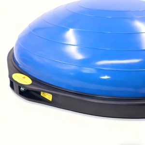 Palla per <span class=keywords><strong>Equilibrio</strong></span> Velocity Sphere di Alta Qualità 46cm 58CM 64CM con Logo Personalizzato Mezza <span class=keywords><strong>Sfera</strong></span> per Yoga Fitness Esercizio in Palestra - Product Image 3