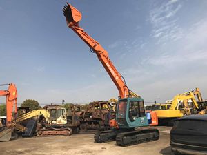 Excavadora Usada de 12 Toneladas Lista para Enviar, Excavadora Hitachi Ex120 de Japón, Excavadora Hitachi 120 Ex120-3 de Alta Calidad - Product Image 5