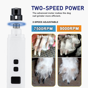 Cortauñas Eléctrico Recargable de Acero Inoxidable Fácil de Usar para Perros y Gatos con Luz, Herramienta de Cuidado para Mascotas - Product Image 5