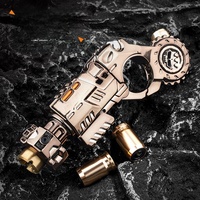 Juguete Promocional de Aleación con Balas Blandas, Mini Pistola Antiestrés con Expulsión de Cartuchos, Modelo de Juguete para Adultos, Juguete Antiestrés de Punta de Dedo