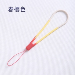 Màu Nước dệt điện thoại di động dây buộc chất lỏng Silicone cổ tay dây quạt nhỏ khử trùng chai U đĩa cầm tay dây ngắn - Product Image 4