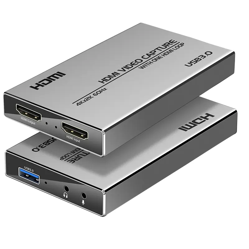 VegGieg Hot HDMI Video Capture with 1080P Record Card Box Capture HDMI Recorder