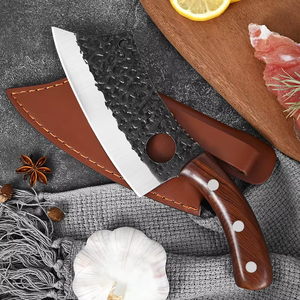 Coltello <span class=keywords><strong>da</strong></span> <span class=keywords><strong>macellaio</strong></span> professionale in acciaio inox fatto a mano Super affilato coltello <span class=keywords><strong>da</strong></span> cucina manico in legno filettatura trito - Product Image 2