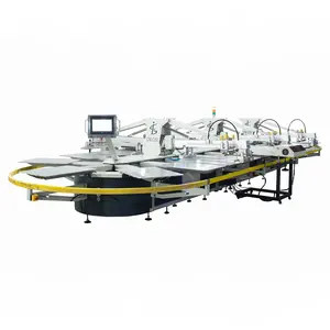 2022 new hotsale oval multi-color digital flat rotary printing machine in China