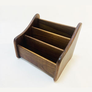 กล่องเก็บไม้ตกแต่งบ้านและประหยัดพื้นที่กล่องเก็บของทำจากไม้ธรรมชาติที่กำหนดสีได้เอง - Product Image 4