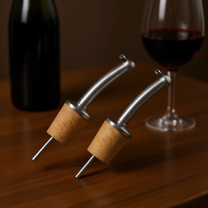 Westmark Bottle Pourer Classic Standard, juego de 2 tapones para botellas de vino - Product Image 3