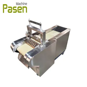 Automatic Vegetable Strip Cutter Dried Hawthorn Fruits Cube Cutting Equipment kiwifruit cutting machine