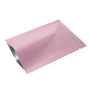Paquete de 100 Uds. Bolsas de vacío Mylar de lámina rosa brillante ecológicas BOPP plástico termosellable <span class=keywords><strong>Flexible</strong></span> envasado de alimentos comestibles - Product Image 1