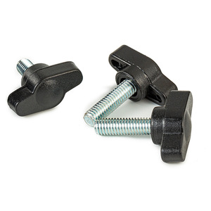 T Type Carbon Steel <b>Screw</b> M4 M5 M6 <b>Flat</b> Head White Zinc Coated For Construction Industry - Product Image 3