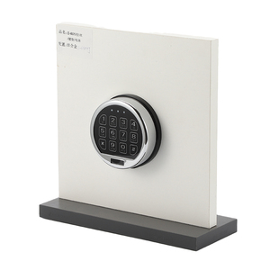 Chất lượng tốt an ninh kỹ thuật số bàn phím vòng hình dạng hiển thị vân tay súng an toàn khóa - Product Image 2