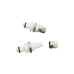 BRT POM 1/4 "PTF штыревая/гнездовая панельная перегородка быстрого нажатия для подключения бесферрутовый фитинг для полужестких труб - Product Image 3