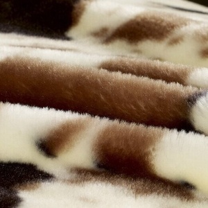 ผ้าห่มขนแกะผ้าสักหลาดพิมพ์ลายวัวสองชั้น,ผ้าห่มนิวซีแลนด์ - Product Image 2