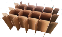Machine automatique d'assemblage de séparateurs de cartons, insérateur de panneaux ondulés pour cartons de bouteilles de vin/verre