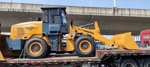 Yellow LG833H Wheel Loader 3 Ton Front End Loader Diesel Construction Equipment - Product Image 5