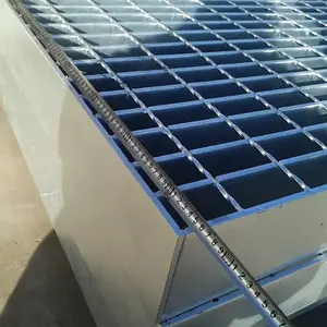 Metal para materiais de construção, sistema de drenagem em aço galvanizado, grade de aço para vala de passarela