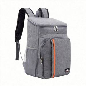 Custom Logo Oxford Portable <b>Thermal</b> Insulation Cooler <b>Backpack</b> Leak Proof Travel Picnic Food Storage Bag - Product Image 1