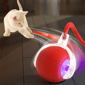 Juguete Interactivo Inteligente Automático 360 <span class=keywords><strong>para</strong></span> Perros y Gatos <span class=keywords><strong>con</strong></span> Silicona y Poliéster, <span class=keywords><strong>Cuerda</strong></span> Duradera <span class=keywords><strong>con</strong></span> Carga USB y Diseño Simple - Product Image 2